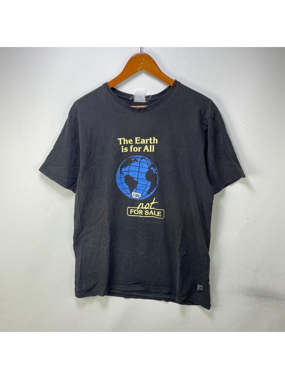 Vintage Earth Is For All Not For Sale Day Sun Faded T shirt